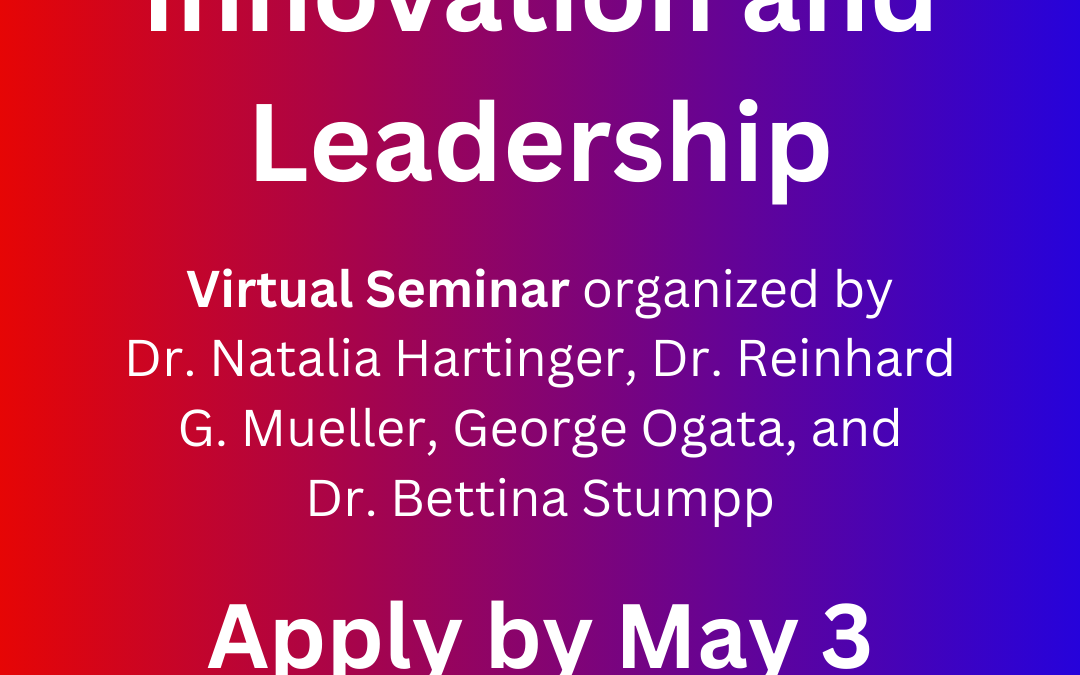 New Seminar on Innovation and Leadership