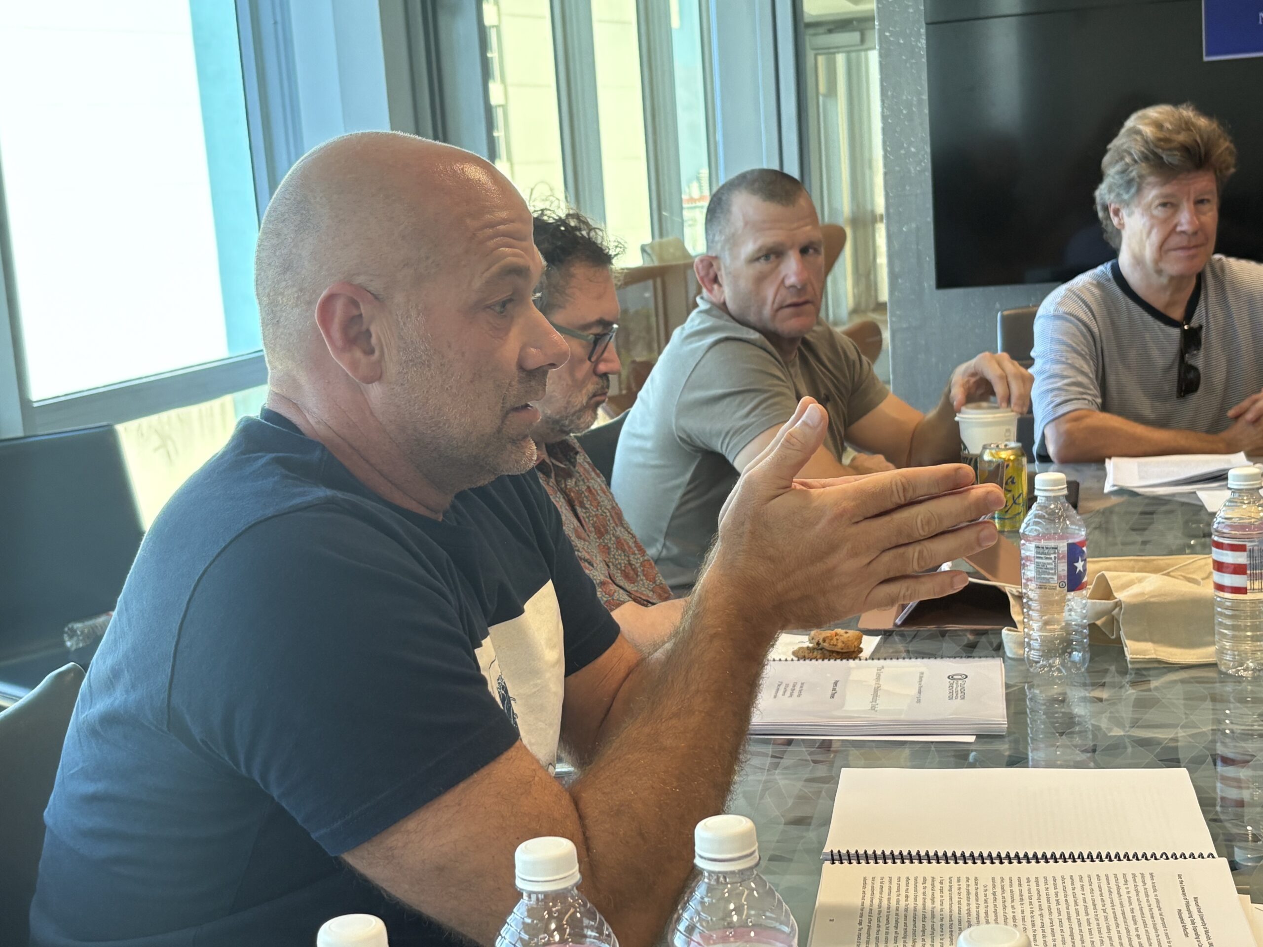 Mike Hodges, Werner Stegmaier, and Reinhard Mueller